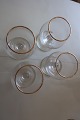 ViKaLi 
presents: 
Glasses 
for 
cognac/brandy 
with gilt edge
H: 9cm
From the 
1950-years
We have: 4 
stk.
Price ...
