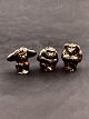Middelfart 
Antik presents: 
Royal 
Copenhagen 
stoneware 
miniature Knud 
Kyhn monkeys