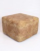Osted Antik & 
Design 
presents: 
Vintage 
Leather Pouf - 
Natural Leather 
- Natural 
Patina - 
Hand-Sewn - 
Square - ...