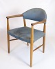 Osted Antik & 
Design 
presents: 
Armchair - 
Teak - Seat in 
Blue Fabric - 
Kurt Olsen - 
Danish Design - 
1960s
Good ...