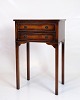 Osted Antik & 
Design 
presents: 
Antique 
Side Table With 
2 Drawers - 
Mahogany & 
Brass Handles - 
Year Approx. 
1940
