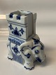 Antik Huset 
presents: 
Blue 
Fluted Blue 
painted 
elephant Bing & 
Grondahl