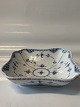 Antik Huset 
presents: 
Blue 
Fluted Half 
Lace, Large 
Square Potato 
Bowl.
Decoration No. 
1/708.