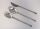 Lundin Antique 
presents: 
Mema. GAB. 
Silver cutlery 
(830). 1 set 
(dinner 
knife-dinner 
fork-dinner 
spoon). Design 
...
