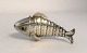 Lundin Antique 
presents: 
Fritz 
Sophus 
Albertus. Newer 
silver 
vinaigrette egg 
in the shape of 
a fish. Length 
9 cm