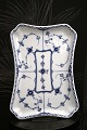 K&Co. presents: 
Royal 
Copenhagen Blue 
Fluted Half 
Lace Tray. 
RC#1/716. 
stamp from 
1898-1923...