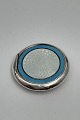 Danam Antik 
presents: 
English 
Sterling Silver 
Pill Box with 
Pink Enamel