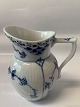 Antik Huset 
presents: 
Blue 
Fluted Half 
Lace Creamer.
Decoration No. 
1/522.