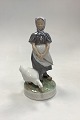 Danam Antik 
presents: 
Royal 
Copenhagen 
Figurine 
Goose-Girl No. 
527