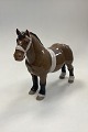 Danam Antik 
presents: 
Bing and 
Grøndahl 
Figurine - 
Brewer's 
Horse/Belgian 
Stallion No. 
2234