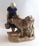 Lundin Antique 
presents: 
Bing & 
Gröndahl. 
Porcelain 
figurine. Girl 
with calves. 
Model 2270. 
Height 20.5 cm. 
(2 ...