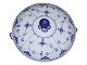 Antik K 
presents: 
Blue 
Fluted Half 
Lace
Round lidded 
bowl 23 cm.