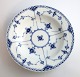 Lundin Antique 
presents: 

Royal 
Copenhagen. 
Blue fluted, 
half lace. Deep 
plate. Model 
566. Diameter 
21.5 cm. (1 ...
