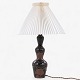 Roxy Klassik 
presents: 
Axel Salto
Table lamp in 
stoneware 
decorated with 
reddish brown 
glaze and 
olivine ...