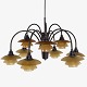 Roxy Klassik 
presents: 
Poul 
Henningsen / 
Louis Poulsen.
PH 1/1 - 
'Bombardment 
chandelier' in 
burnished brass 
...