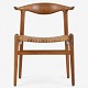Roxy Klassik 
presents: 
Hans J. 
Wegner / 
Johannes 
Hansen.
JH 505 - 
'Cowhorn' chair 
in patinated 
oak with ...