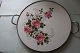 ViKaLi 
presents: 
Antique 
dish made of 
fajance/porcelain
With 
a rim of nickel 
+ 2 feet + 2 
handles
From a time 
...
