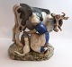 Lundin Antique 
presents: 
Bing & 
Gröndahl. 
Porcelain 
figurine. 
Milkmaid. Model 
2017. Height 19 
cm. (1 
quality).