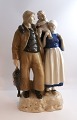 Lundin Antique 
presents: 
Bing & 
Grondahl. 
Porcelain 
figurine.
Fisherman's 
family. Model 
2025. Height 31 
cm. (1 ...