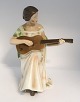 Lundin Antique 
presents: 
Bing & 
Grondahl. 
Porcelain 
figurine. Woman 
with guitar. 
Model 1684. 
Height 25 cm. 
(2 ...