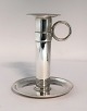 Lundin Antique 
presents: 
Hans 
Hansen. Chamber 
candlestick. 
Sterling (925). 
Design: Karl 
Gustav Hansen. 
Model ...