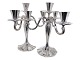 Antik K 
presents: 
Danish 
silver
Pair of 
four-armed 
candlelight 
holders from 
1929