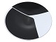 Antik K 
presents: 
Ib 
Geertsen
Large black 
and white 
enamel dish