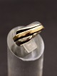 Middelfart 
Antik presents: 
Sterling 
silver ring 
with gold 
stripe