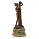 Aabenraa 
Antikvitetshandel 
presents: 
Grand Tour 
mid 19-century 
Venus 
bronzesculpture 
signed "Sommer 
Napoli" ...