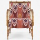 Roxy Klassik 
presents: 
Wicker 
chair in woven 
bamboo with 
cushions in new 
'Kerala' fabric 
(color: 
Paprika).
1 ...