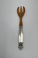 Danam Antik 
presents: 
Georg 
Jensen Silver 
Acanthus 
Serving Fork 
with Horn No. 
108B