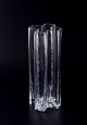 L'Art presents: 
After 
Bodil Kjær for 
Holmegaard.
"Cross" vase 
in clear molded 
glass.