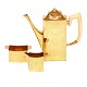 Aabenraa 
Antikvitetshandel 
presents: 
18kt gold 
Hans Hansen 
coffee set with 
11 spoons. 
Signed and 
dated 1958. H 
...