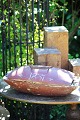 K&Co. presents: 
Swedish 
rustic 19th 
century wooden 
dish with lid, 
dated 1837 in 
original color, 
and with a ...