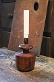 K&Co. presents: 
Antique 
Swedish 
candlestick 
from the 19th 
century in wood 
with wrought 
iron candle 
holder and a 
...