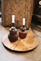 K&Co. presents: 
Swedish 
19th century 
round wooden 
plate with a 
really nice 
patina. Nice as 
a table plate / 
tray...