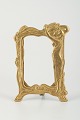 L'Art presents: 
Elegant 
Art Nouveau 
Brass Frame 
with Female 
Figure, c. 
1900.