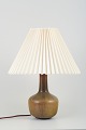 L'Art presents: 
Eva 
Stæhr-Nielsen 
(1911–1976) for 
Saxbo, Denmark.
Ceramic table 
lamp with 
pleated Le 
Klint ...