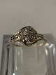 Antik Huset 
presents: 
Ladies' 
ring 8 carat 
gold, with 
inlaid 
diamonds, size: 
52