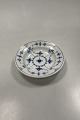 Danam Antik 
presents: 
Royal 
Copenhagen Blue 
Fluted Plain 
Small Deep 
plate with 
thick edge No. 
487
