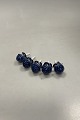 Danam Antik 
presents: 
Set of 5 
Royal 
Copenhagen Blue 
Fluted Plain 
Stoppers No. 
394