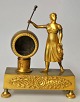 Pegasus – Kunst 
- Antik - 
Design 
presents: 
French 
Empire clock 
case in gilded 
bronze, approx. 
1810. Pocket 
size.