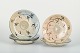 L'Art presents: 
Five 
Korean bowls, 
underglaze 
decorated.