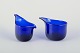 L'Art presents: 

Holmegaard, 
"Vipstjert", 
two small jugs.