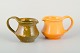 L'Art presents: 

Kähler 
pitchers with 
uranium glaze.
