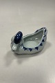 Danam Antik 
presents: 
Royal 
Copenhagen Blue 
Tranquebar 
Bonbonniere 
Duck without 
lid No 
3043/1058