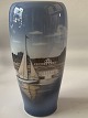Antik Huset 
presents: 
Vase with 
Sailing Ship.
Royal 
Copenhagen RC 
no. 4468