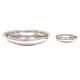 Aabenraa 
Antikvitetshandel 
presents: 
Pair of 
two Hans Hansen 
sterlingsilver 
plates/bowls 
dated 1948. H: 
2,5 & ...