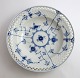 Lundin Antique 
presents: 
Bing & 
Grondahl. Blue 
painted. Deep 
plate with lace 
border. Model 
323.6. Diameter 
21.5 ...