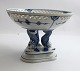 Lundin Antique 
presents: 
Bing & 
Grondahl. Blue 
painted. Cake 
bowl on a stand 
with lace 
border. Model 
451.6. ...